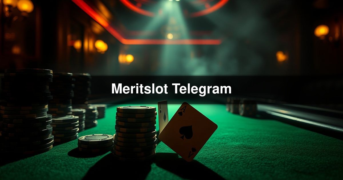 Meritslot Telegram